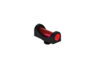 TruGlo TG948AR Fat Bead Ithaca, Remington, SKB, Weatherby Orion Fiber Optic Red 6-48 Bead Thread Black