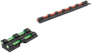 TruGlo TG94 Gobble-Dot Universal Shotgun Green/Red Fiber Optic Green Fiber Optic Black