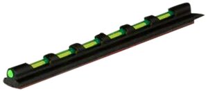 TruGlo TG91 Glo-Dot Universal Shotgun with Vent Rib Fiber Optic Green Black
