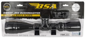 BSA Optics Sweet 450 AO Rifle Scope 3-9x40mm with Weaver Rings
