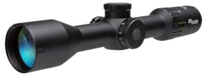 Sig Sauer Whiskey 6 SOW63114 3-18x44mm 30mm Tube Quadplex Reticle with Locking Turrets