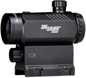 Sig Sauer Airguns AIRR5 AIR R5 Mini Red Dot Sight Black Anodized 1 X 20 Mm 3 MOA Red Dot