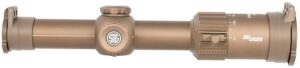 Sig Sauer Tango MSR Riflescope SOTM61200 1-6x24mm SFP Illuminated BDC Reticle, Coyote Tan