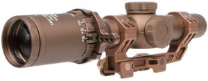 Sig Sauer Electro-Optics SOT61SVPS Tango6T SVPS Kit Flat Dark Earth 1-6x24mm, 30mm Tube Illuminated Hellfire FL-6 Reticle