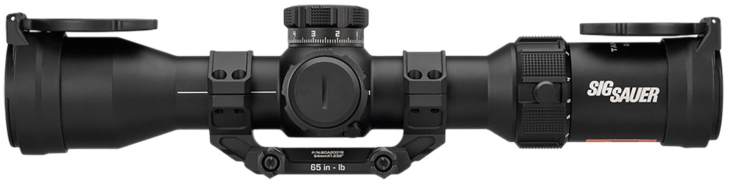 Sig Sauer Electro-Optics SOTM62001 Tango-MSR Black 2-12x40mm, 34mm Tube Illuminated MRAD Milling 2.0 Reticle