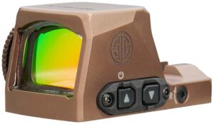 Sig Sauer Romeo-X SORX1002 Reflex Sight Circle Dot FDE