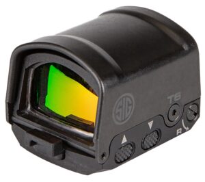 Sig Sauer Romeo2 Reflex Sight SOR21601, 6 MOA Red Dot Reticle, Black