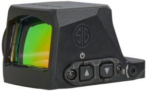 Sig Sauer Romeo-X Enclosed Compact Reflex Sight, Circle Dot, Black