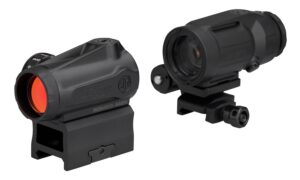 Sig Sauer Romeo-MSR Gen II/Juliet5 Micro Magnifier Combo, 2 MOA Red Dot and 5x Magnifier