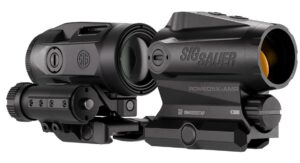 Sig Sauer ROMEO5X-AMR Combo Kit, Rifle Dot with Compact Magnifier