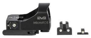 Mepro Light Micro RDS Kit 88070502 1X, 3 MOA Dot Reticle, Black
