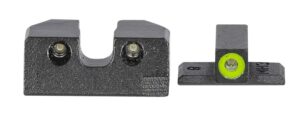 Mepro Hyper-Bright Sight Set 401103111, Green Tritium, Sig Sauer P-Series