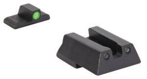 Meprolight USA 415453111 Hyper-Bright Green Tritium Green Outline Front Sight-Green Tritium Black Outline Rear Sight HK VP9/HK45/HK45C