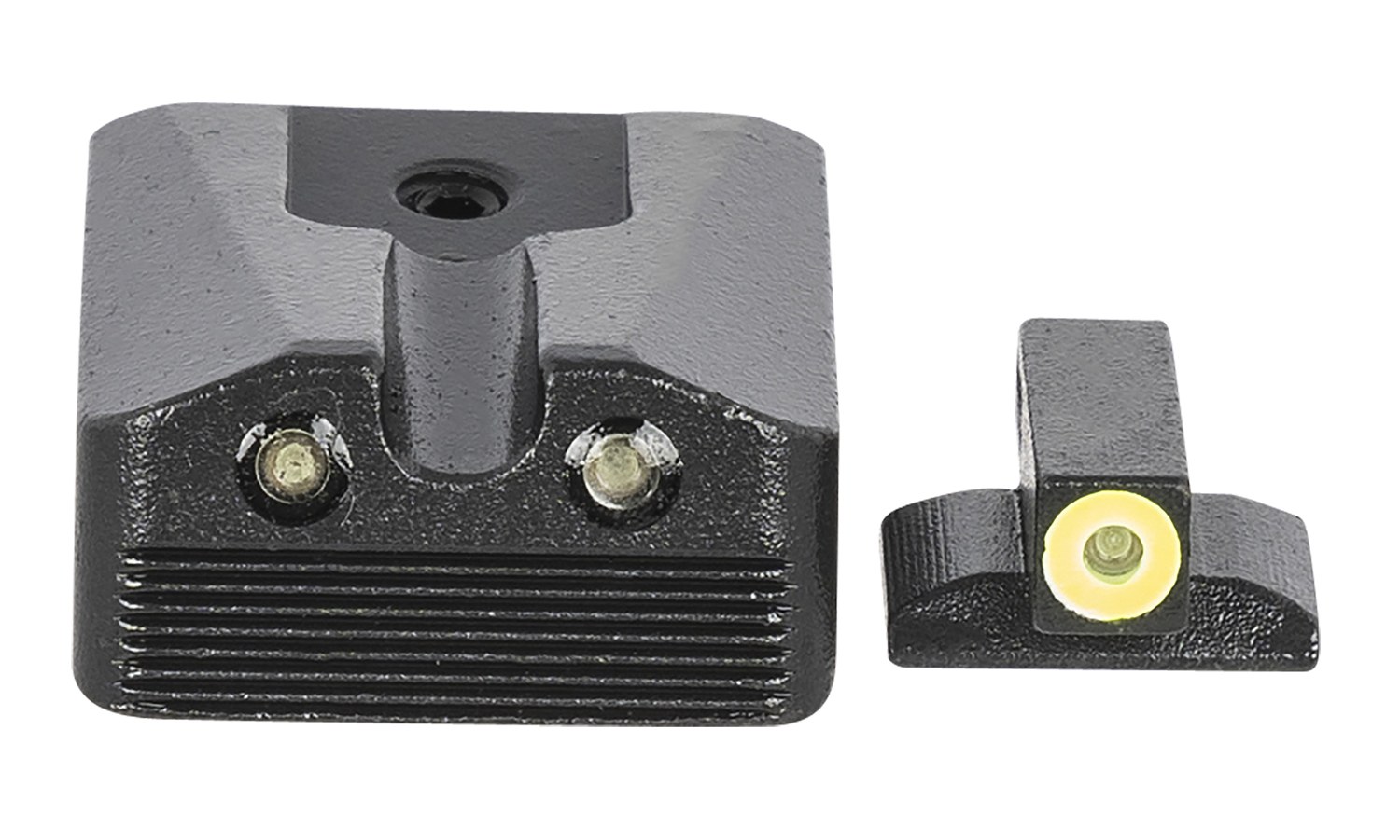 Meprolight USA 412213121 Hyper-Bright Green Tritium Yellow Outline/ Black Frame Sight Kimber 1911 WEDGE