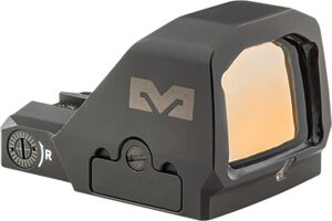 MEPRO 901141271 MPO-F Open Red Dot Sight, 3 MOA/33 MOA Bullseye, RMR Footprint
