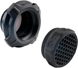 Meprolight USA 5622090000 Polarizer/Flash Guard Kit Rifle Black Compatible with Mepro M22
