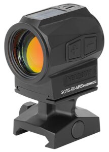 Holosun SCRS-RD-MRS Solar Charging Rifle Sight, 2 MOA Red Dot and 65 MOA Circle