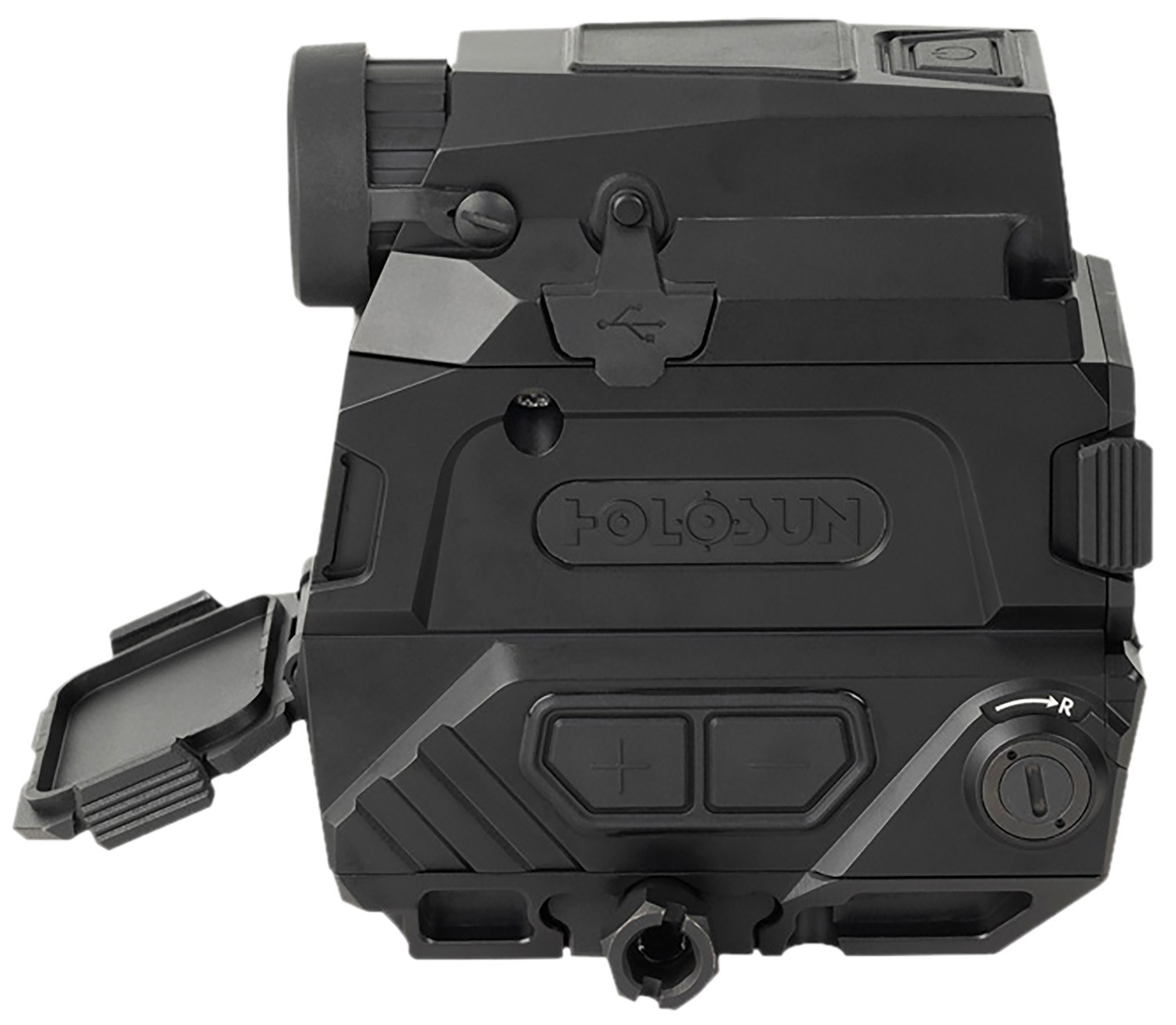 Holosun DRSNV DRS-NV Black Anodized 1x/8x 1.25" X 0.98" 2 MOA Red Dot/65 MOA Circle Multi Reticle Fusion Night Vision Overlay