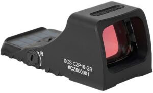 Holosun SCS-P10-GR Green Multi-Reticle, Solar, Circle Dot, CZ P10 Pistol Cut