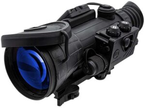 Armasight NRWVULCAN4G9DA1 Vulcan Night Vision Riflescope Black 4.5x108mm Gen 3 Red on Green/White Circle with Dot Reticle