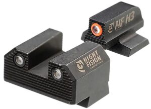 Night Fision CNK029187250OGZG Mete SF Stealth Orange Tritium Rear Black Frame Fits Canik