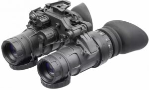 AGM Global Vision 12UN41284124111 UNVG Night Vision Goggles Black 1x 64-72 Ip/Mm Resolution