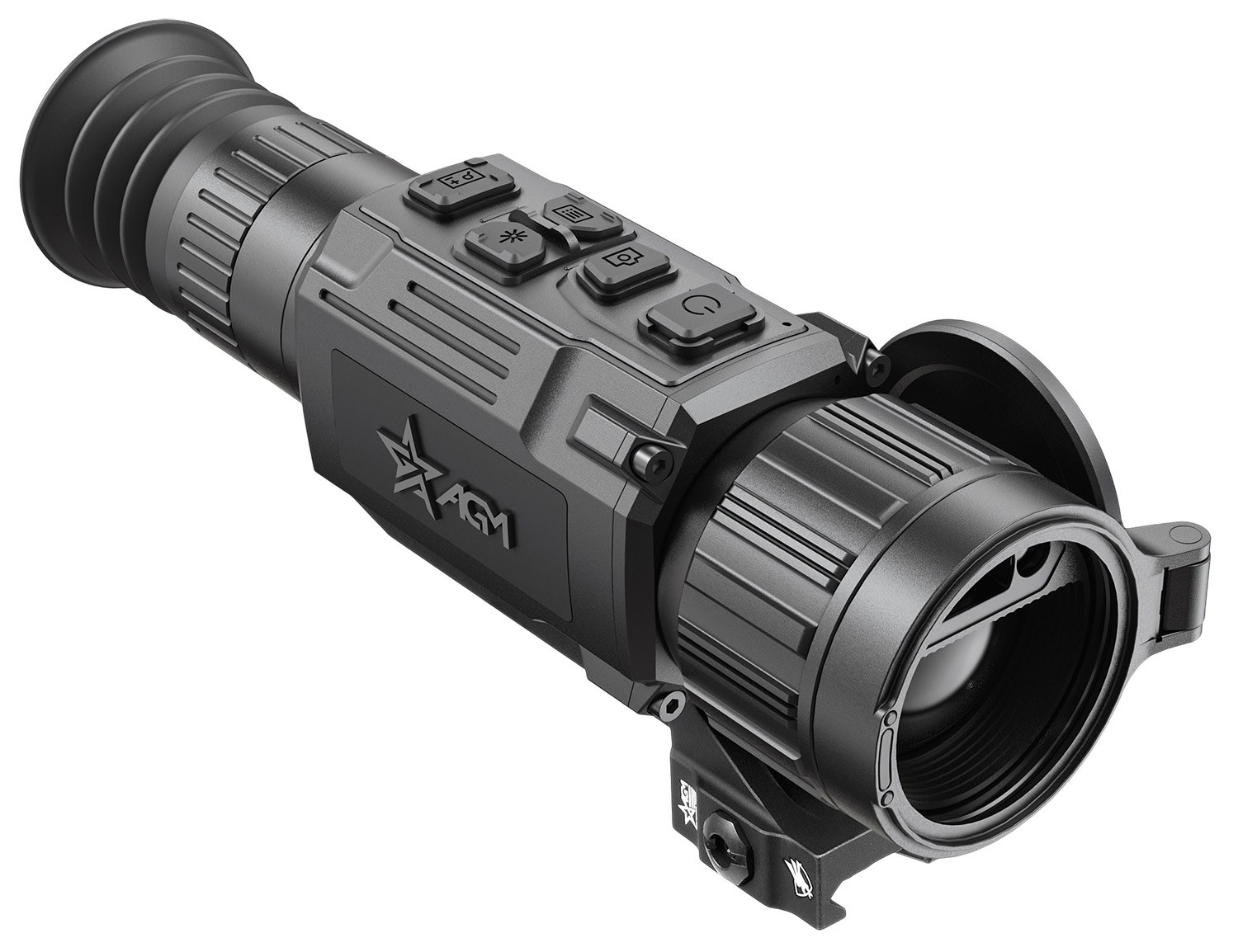 AGM Global Vision RATT35-640-V3 Rattler V3 35-640 Thermal Black 2.5x 35mm 640x512, 50 Hz Resolution