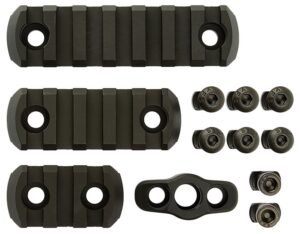 CMC Triggers 81724 M-LOK 4-Piece Accessory Kit Black Anodized