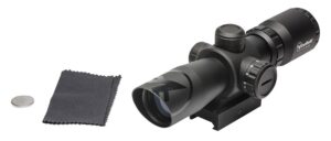 Firefield FF13061 Barrage Matte Black 1.5-5x32mm Illuminated Red/Green MIL-Dot Reticle