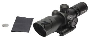 Firefield FF13065 Barrage with Red Laser Matte Black 2.5-10x40mm Illuminated Red/Green MIL-Dot Reticle/Red Laser