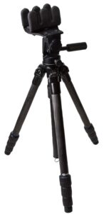 KOPF Jager KJ85002K K800 CF Tripod Made of Carbon Fiber with Black Finish, Pivoting Reaper Grip, 4-Level Leg Extensions & 360 Degree Pan