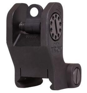 Troy Rear Fixed Battlesight Black (SSIG-FRS-R0BT-00)