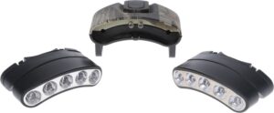 Cyclops CYCHCDTWGN Orion Tilt 30 Lumens Green/White LED Bulb Camo Clip-On