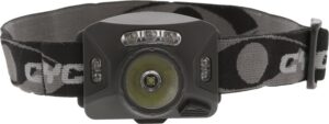 Cyclops CYCRNG1XP2PK Ranger XP Headlamp 126 Lumens Red/Green/White LED ABS Polymer Black AAA