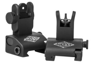 Yankee Hill Machine Hill 5040 Q.D.S. Sight Set Black Hardcoat Anodized AR Platform
