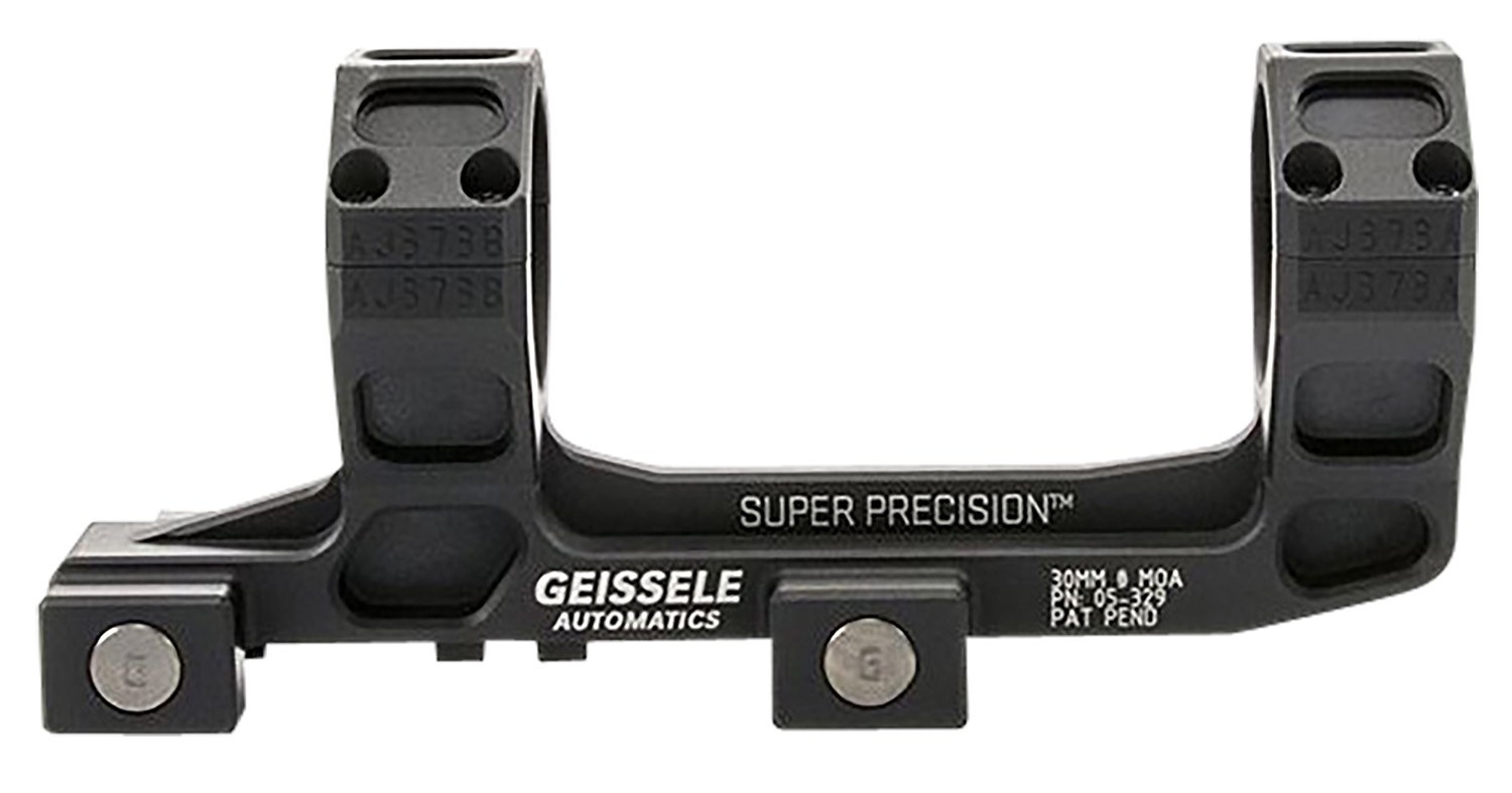 Geissele Automatics Super Precision Scope Mount (Vortex 1-6) Scope Mount/Ring Combo Black Anodized