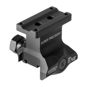 Geissele Automatics Super Precision Trijicon Mro Optic Mount 1.93'' Height High Optic Mount 1.93'' for Trijicon Mro Matte Black