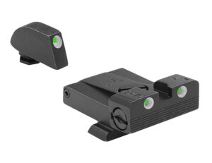 Meprolight USA 202243101 Tru-Dot Sight Set Green Tritium Front & Rear, Compatible with Glock
