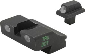 Meprolight USA 107763101 Tru-Dot Sight Set Green Tritium Front & Rear, Colt 1911 Government/Commander
