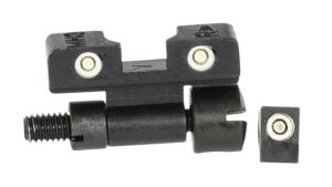 Meprolight USA 227703101 Tru-Dot Adjustable Sights Green Tritium White Outline Front Sight-Green Tritium White Outline Rear Sight Smith & Wesson