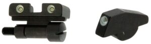Meprolight USA 227713101 Tru-Dot Sight Set Adjustable Green Tritium/Black Frame Smith & Wesson K/L/N Frames,