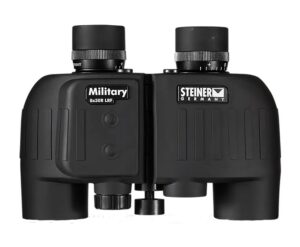Steiner 2680 M830r Laser Rangefinder 8x 30mm MIL Radian Ranging Reticle, Floating Prism Auto Focus, Black Makrolon with Rubber Armor