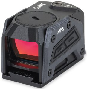 Steiner 8700-MPS Micro Pistol Sight Matte Black 1x20mmx16mm. 3.3 MOA Red Dot Reticle. ACRO Footprint
