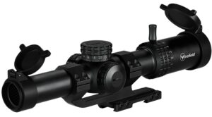 Firefield FF13075 RapidStrike Black 1-10x24mm, 30mm Tube Illuminated Black/Green/Red CR1 Reticle