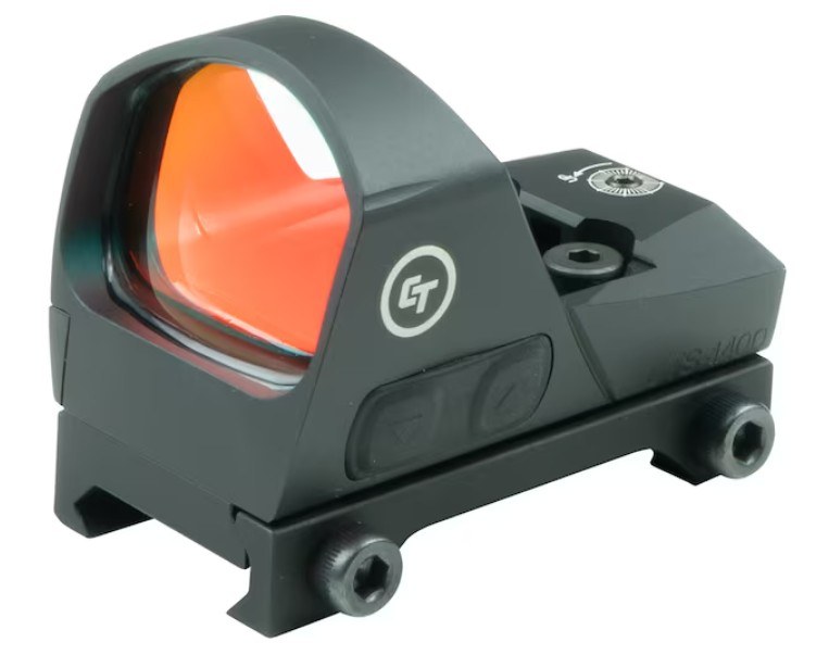 Crimson Trace Electronic Sight Red LED Illuminiated Reticle 3.25 MOA Compact Open Reflex Wide Fov