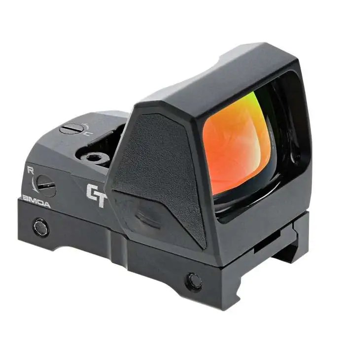 Crimson Trace Rad Max Pro Red LED Illuminated Reticle Pistol Compact Open Reflex Sight