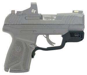 Crimson Trace 0102050 Laserguard Ruger MAX-9, Green Laser Black Polymer