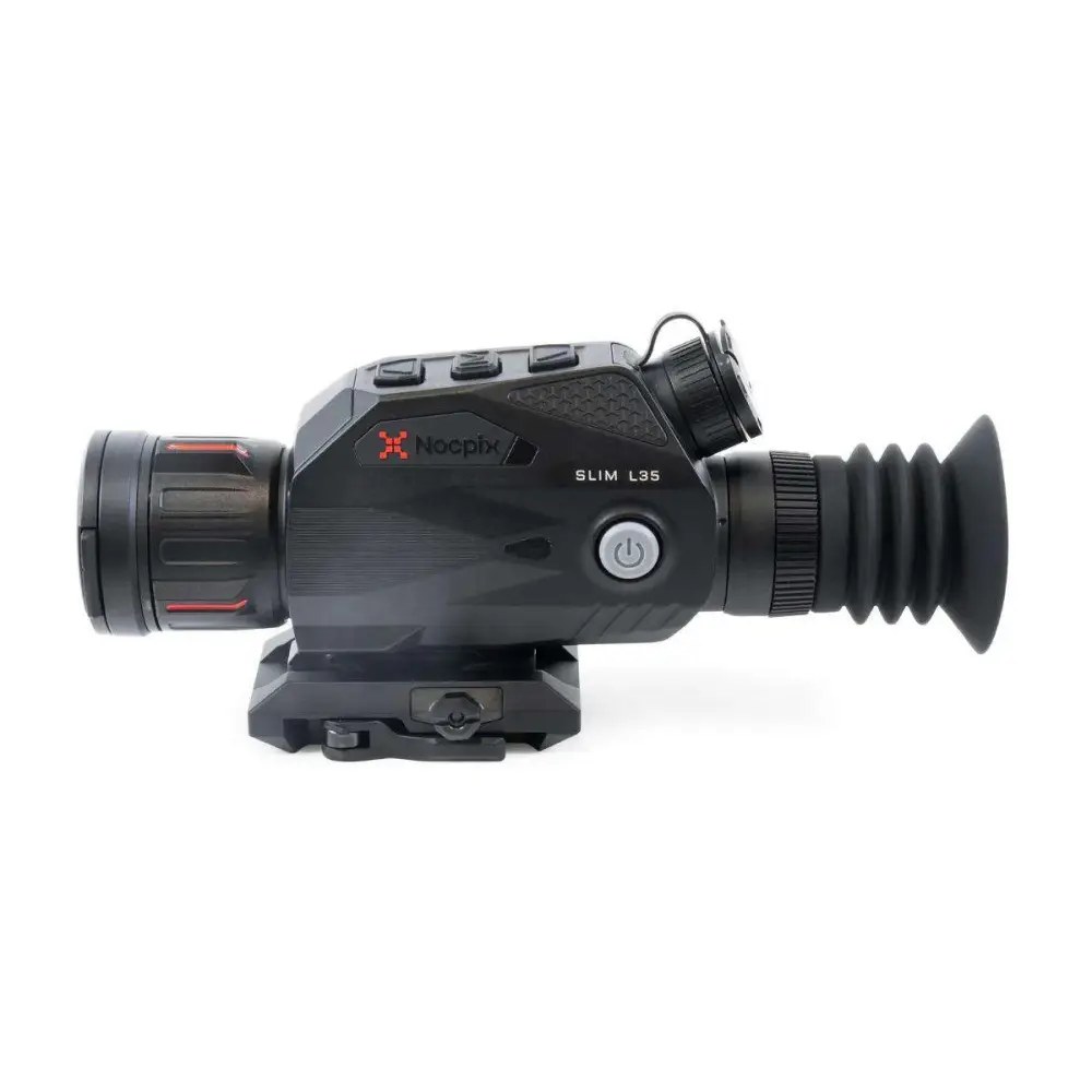 Nocpix SLIML35 Slim L35 Thermal Mountable Weapon Sight Black 3.5x35mm, 640x512 12 Microns 60 Hz Resolution, Zoom Digital 4x