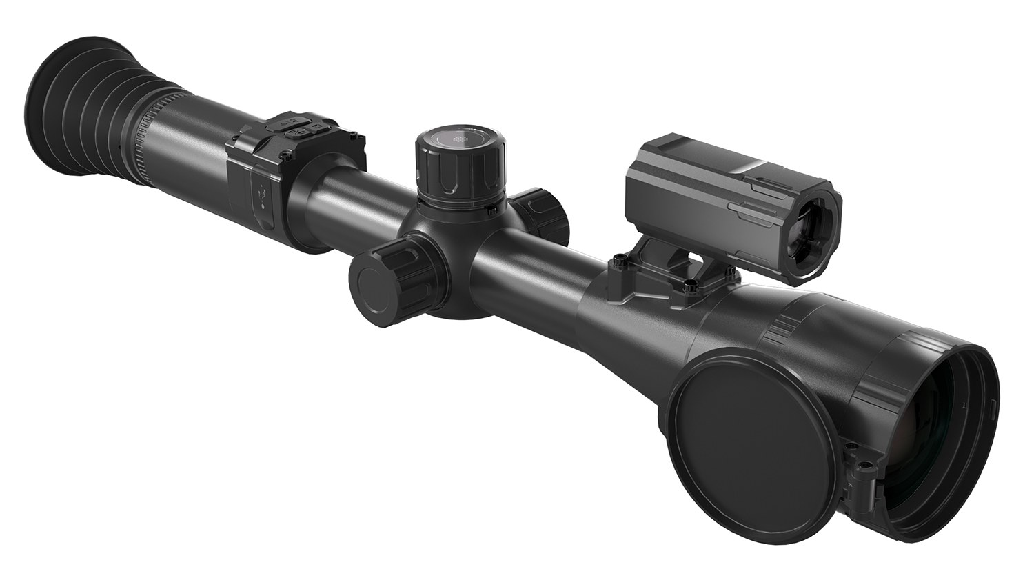PARD PA4-50/LRF Pantera 480 LRF Thermal Black 3.3x50mm Multi Reticle, Digital 2x/4x/6x/8x Zoom 640x480, 12 Microns, 50 Hz Resolution - Image 2
