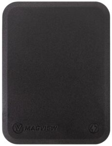 Magview 82028 Wireless Charging Phone Plate Black 2.50" X 3.25"